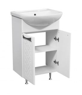 Тумба под раковину Stella Polar Ванда 50см белый SP-00000200